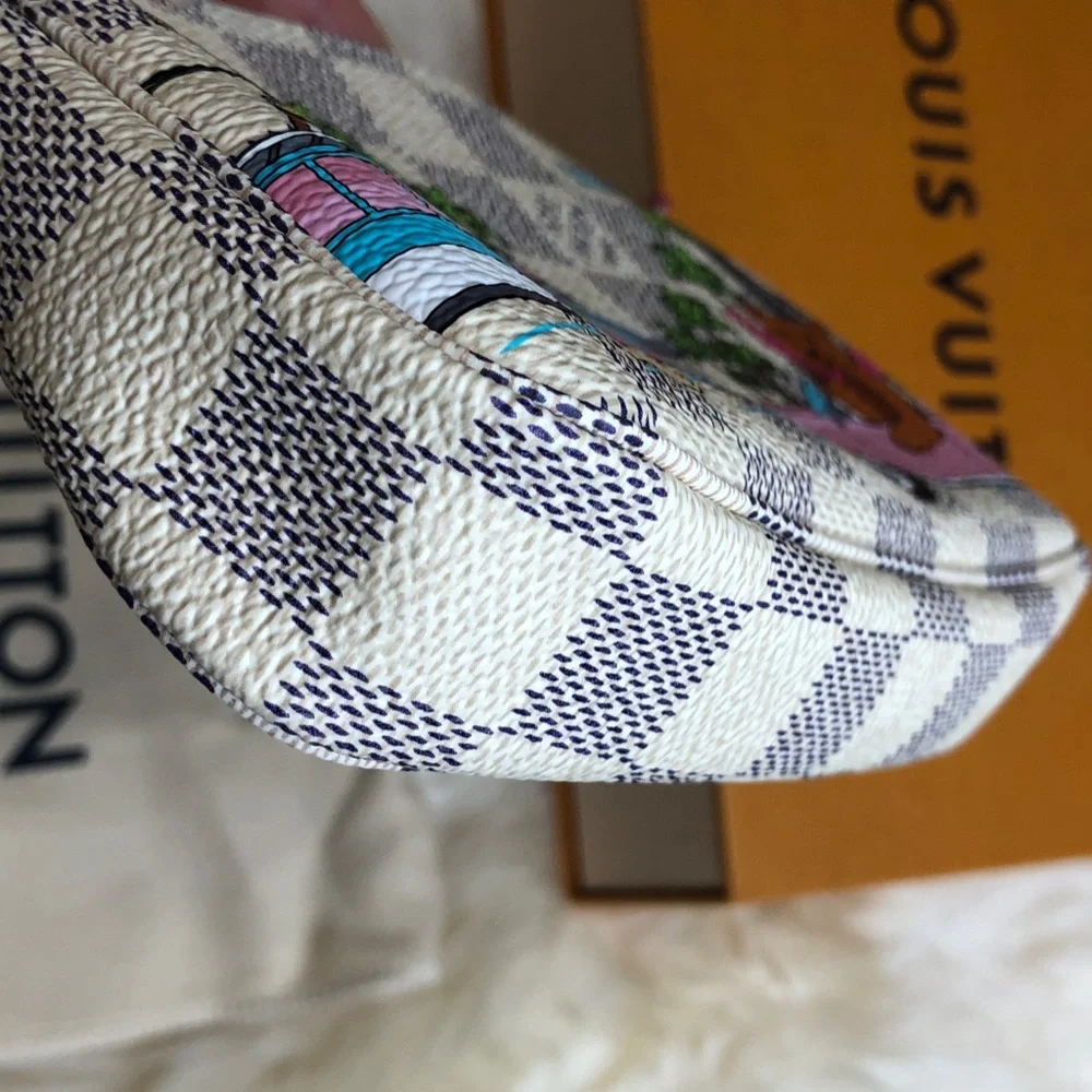 NWT Louis Vuitton 2021 Xmas Animation Mini Pochette - Picture 6 of 12